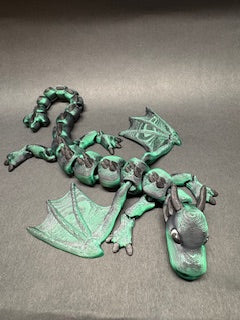 Black/Green Water Dragon