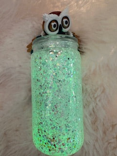 16oz Acrylic Snow Globe Tumbler- Alien