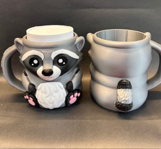 Raccoon Ice cream holder