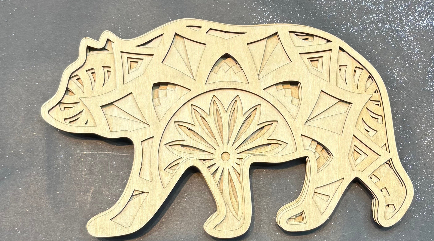 Bear Wood design