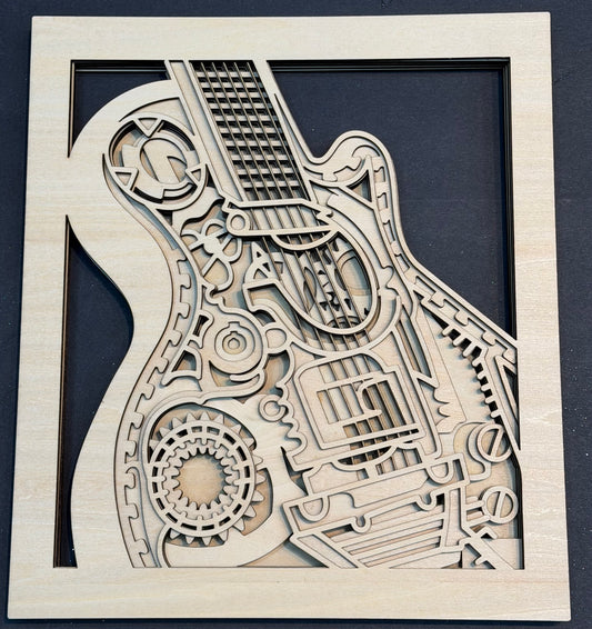 Guitar Wood design