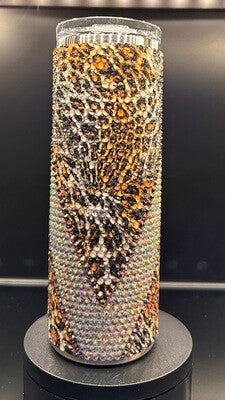 #63- 20oz  Rhinestone Tumbler