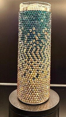 #70- 20oz rhinestone tumbler