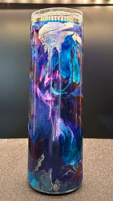 #143- 30oz ink swirl with UVDTF