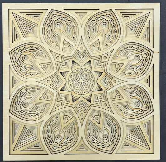 Geometric Wood design
