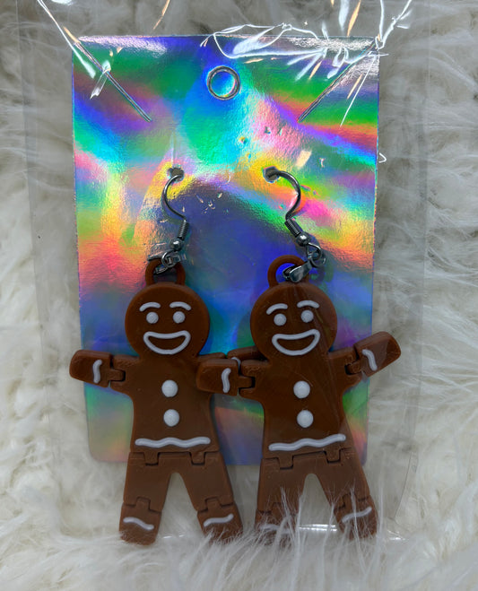 Gingerbread Earrings