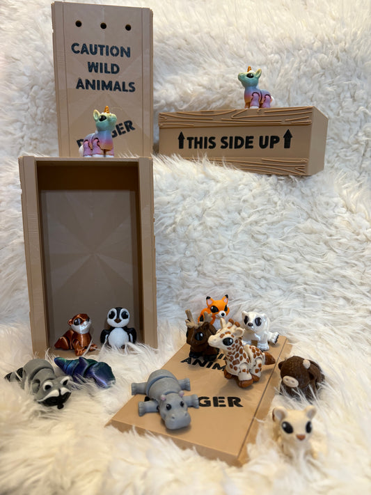 Unicorn Zoo Crate