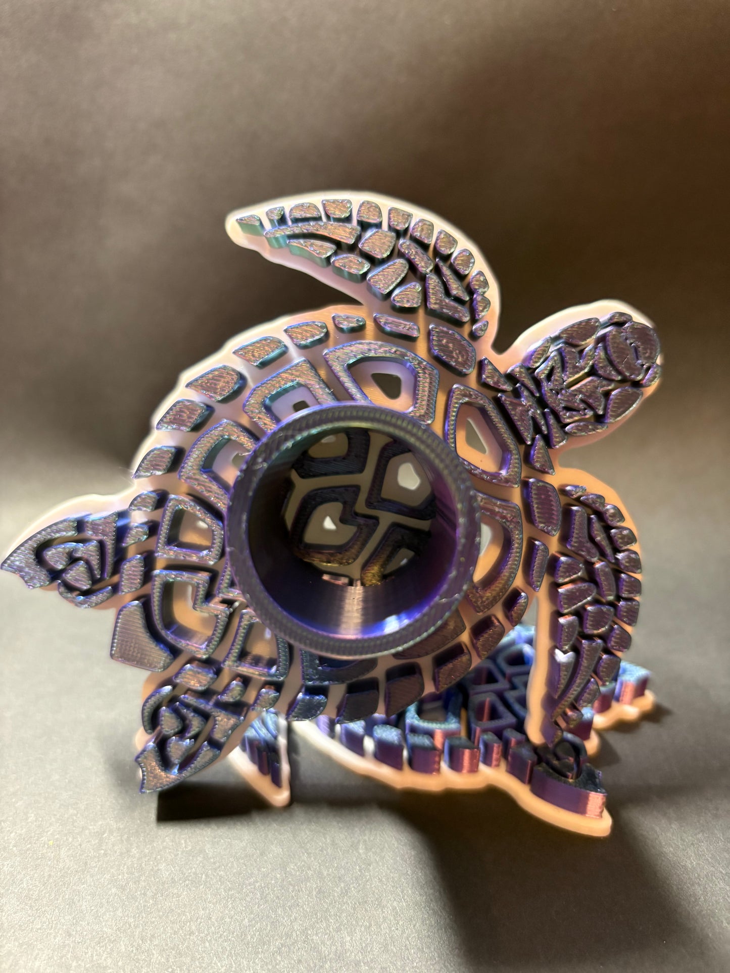 Sea Turtle Tumbler stand- Blue/Green/Purple