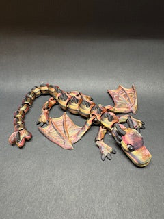Red/Orange/Black Water Dragon