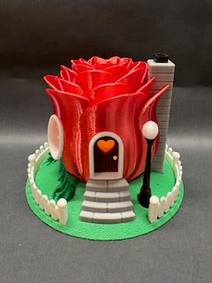 Rose Fairy House