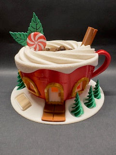 Hot Cocoa Fairy House