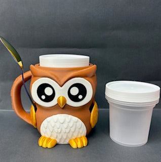 Owl Ice Cream Holder