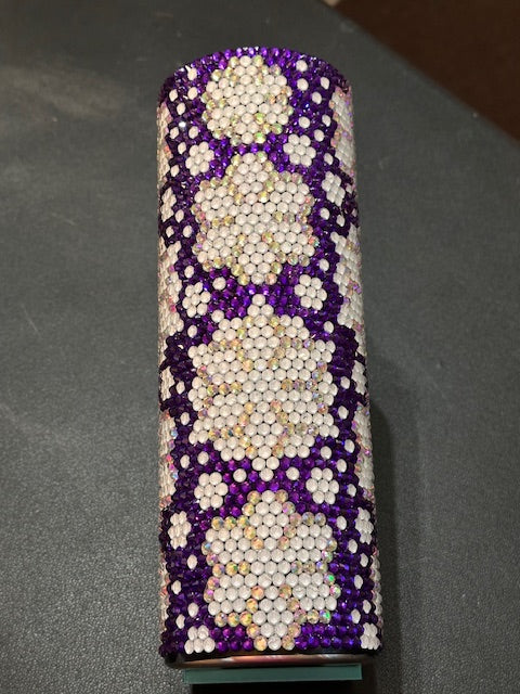 Snowflake Rhinestone Tumbler