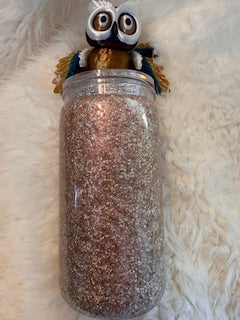 16oz Acrylic Snow Globe Tumbler- Highland Cow