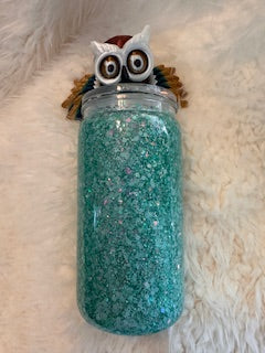 16oz Acrylic Snowglobe Tumbler- Mermaid